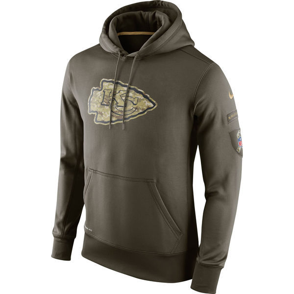 Nike Chiefs Green Salute To Service Hoodie