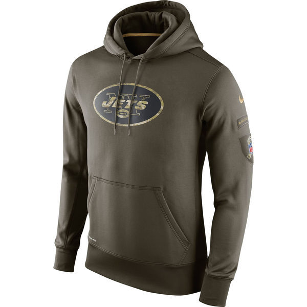 Nike Jets Green Salute To Service Hoodie