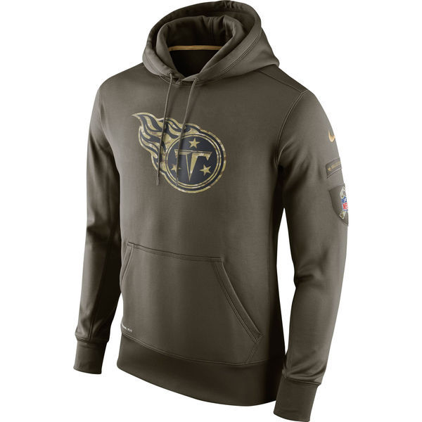 Nike Titans Green Salute To Service Hoodie