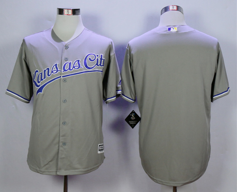 Royals Blank Grey New Cool Base Jersey