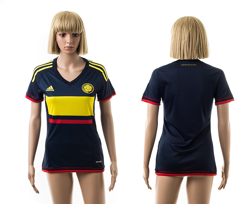 2015-16 Colombia Away Women Jerseys