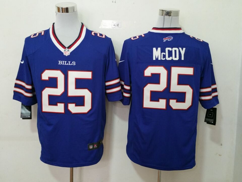 Nike Bills 25 LeSean McCoy Blue Game Jersey