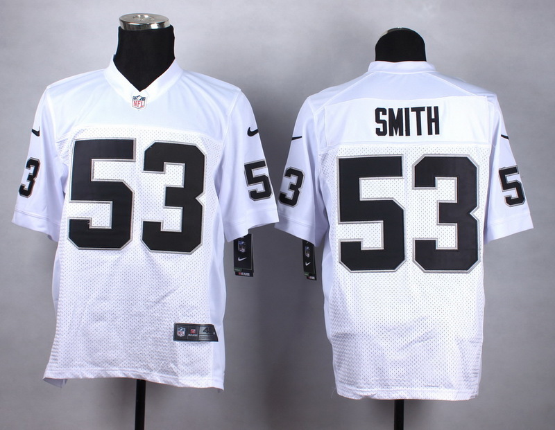Nike Raiders 53 Malcolm White Elite Jersey Nike Raiders 53 Malcolm White Elite Jersey