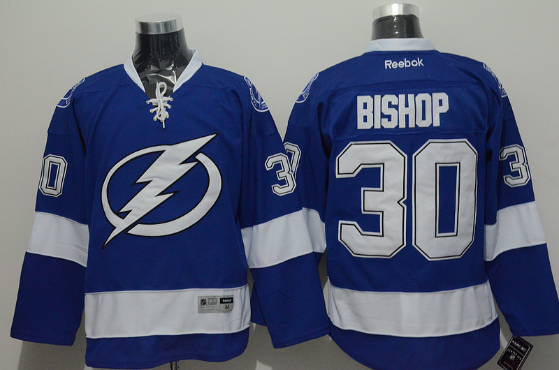 Lightning 30 Bishop Blue Reebok Jerseys