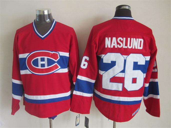 Canadiens 26 Naslund Red Jersey