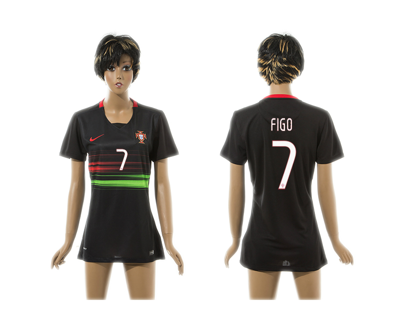 2015-16 Portugal 7 Figo Away Women Jersey 2015-16 Portugal 7 Figo Away Women Jersey