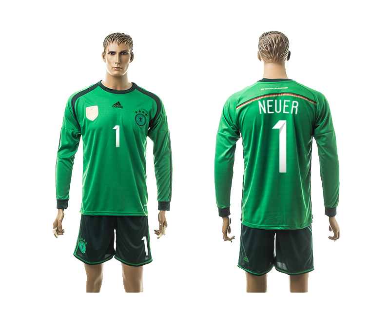 2015-16 Germany 1 NEUER Goalkeeper Jersey