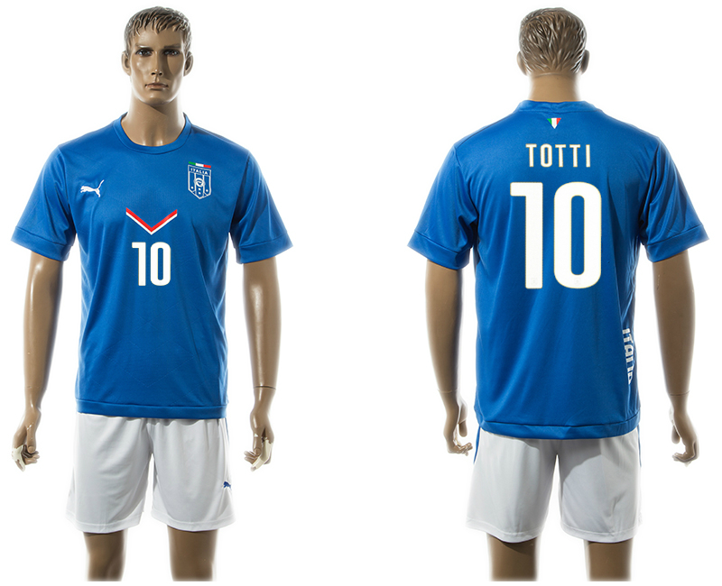 2015-16 Italy 10 TOTTI Home Jersey