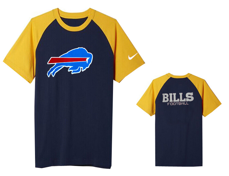 Nike Buffalo Bills Round Neck T Shirt D.Blue