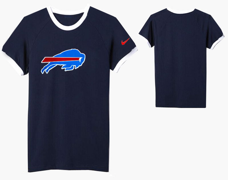 Nike Buffalo Bills Round Neck T Shirt D.Blue02