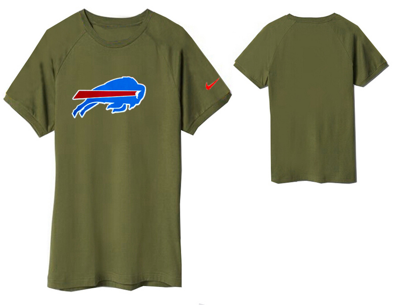 Nike Buffalo Bills Round Neck T Shirt D.Green