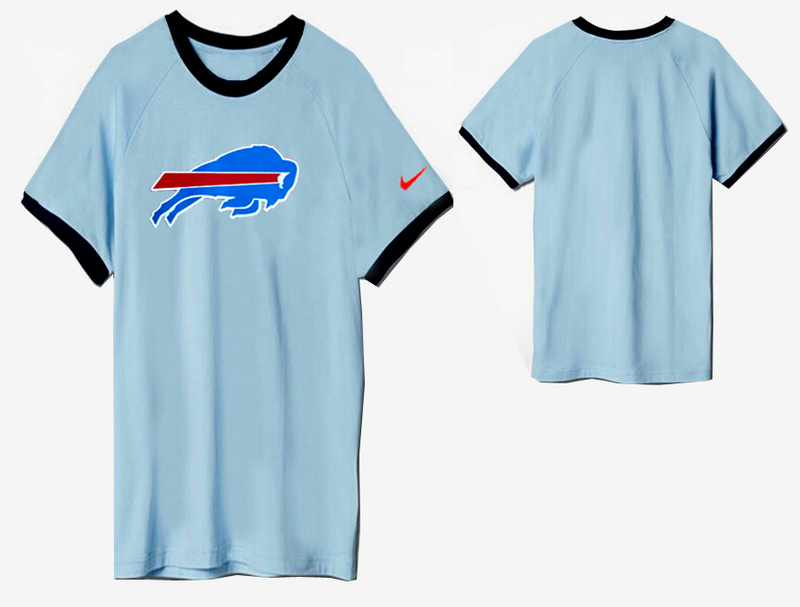 Nike Buffalo Bills Round Neck T Shirt L.Blue