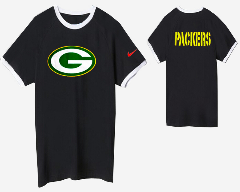 Nike Green Bay Packers Round Neck Black05