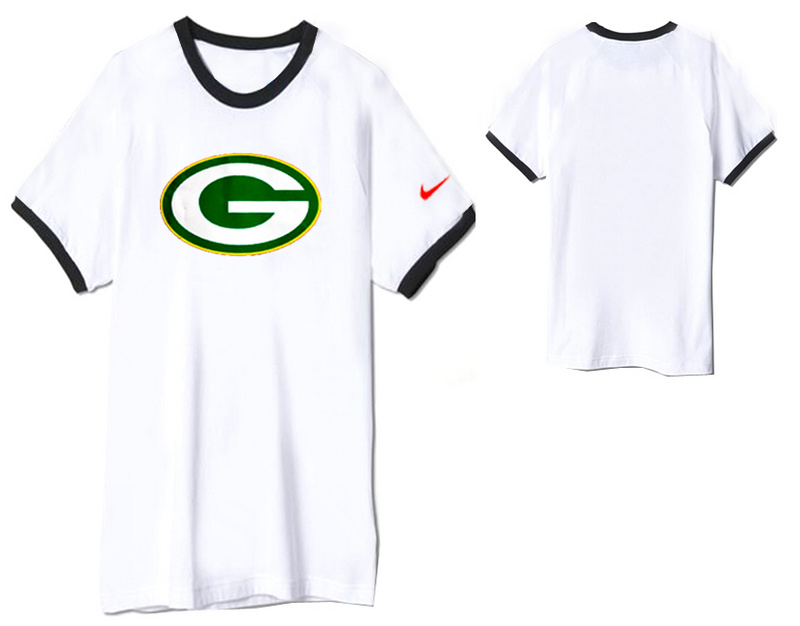 Nike Green Bay Packers Round Neck White