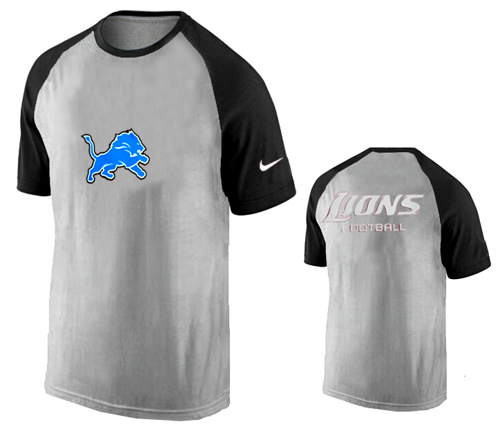 Nike Detroits Lions Ash Tri Big Play Raglan T Shirt Grey13 Nike Detroits Lions Ash Tri Big Play Raglan T Shirt Grey13