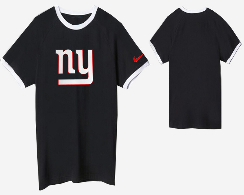 Nike New York Giants Round Neck Black4