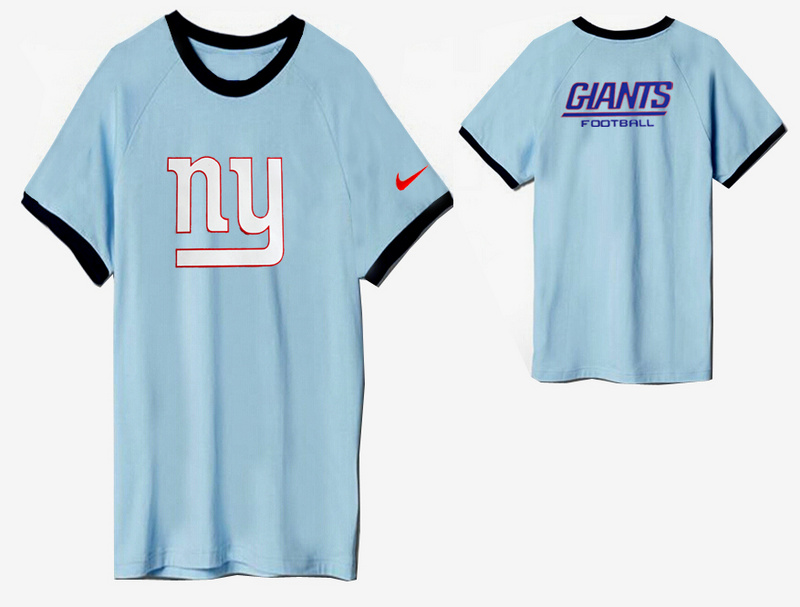 Nike New York Giants Round Neck L.Blue4