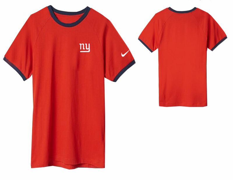 Nike New York Giants Round Neck Red3 - Click Image to Close
