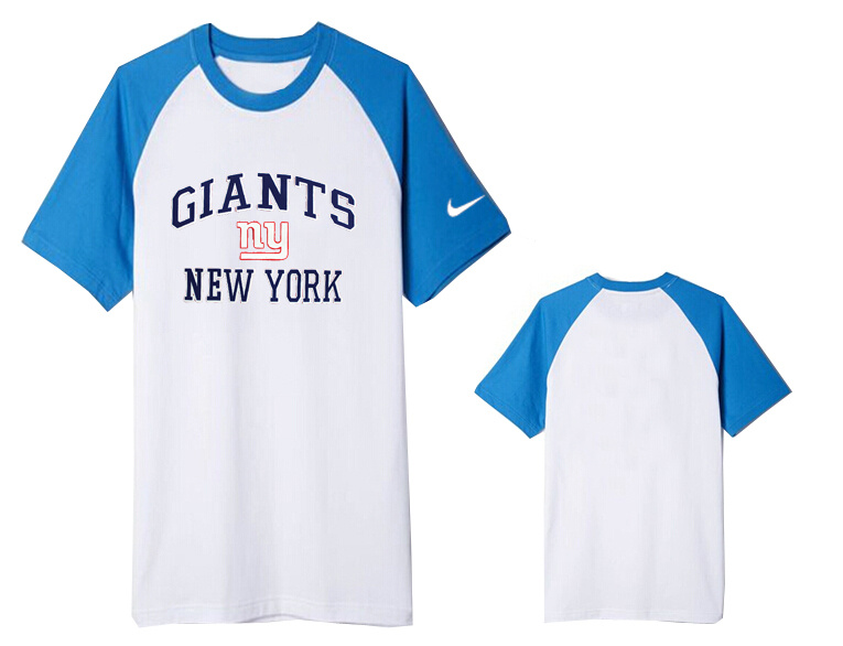 Nike New York Giants Round Neck White10