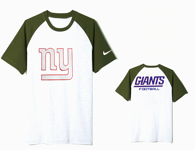Nike New York Giants Round Neck White11