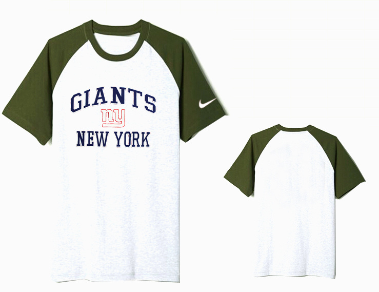 Nike New York Giants Round Neck White8