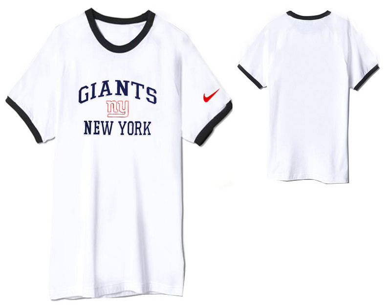 Nike New York Giants Round Neck White9