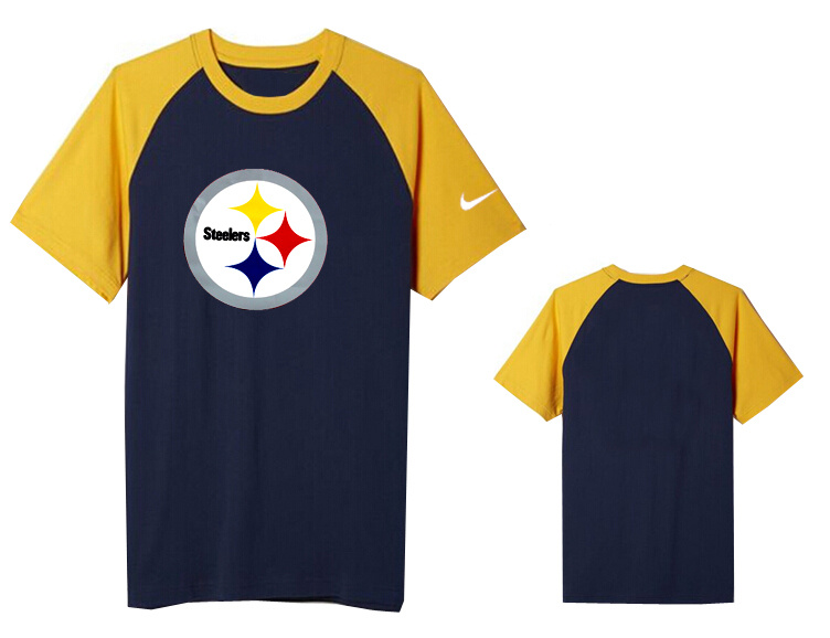 Nike Pittsburgh Steelers Round Neck D.Blue2 Nike Pittsburgh Steelers Round Neck D.Blue2