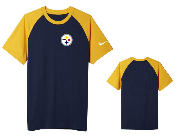 Nike Pittsburgh Steelers Round Neck D.Blue4 Nike Pittsburgh Steelers Round Neck D.Blue4