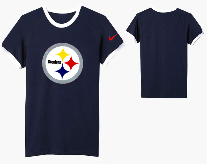 Nike Pittsburgh Steelers Round Neck D.Blue9