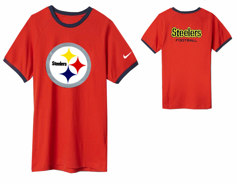 Nike Pittsburgh Steelers Round Neck Red4