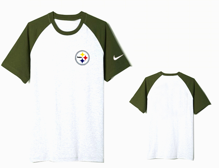 Nike Pittsburgh Steelers Round Neck White