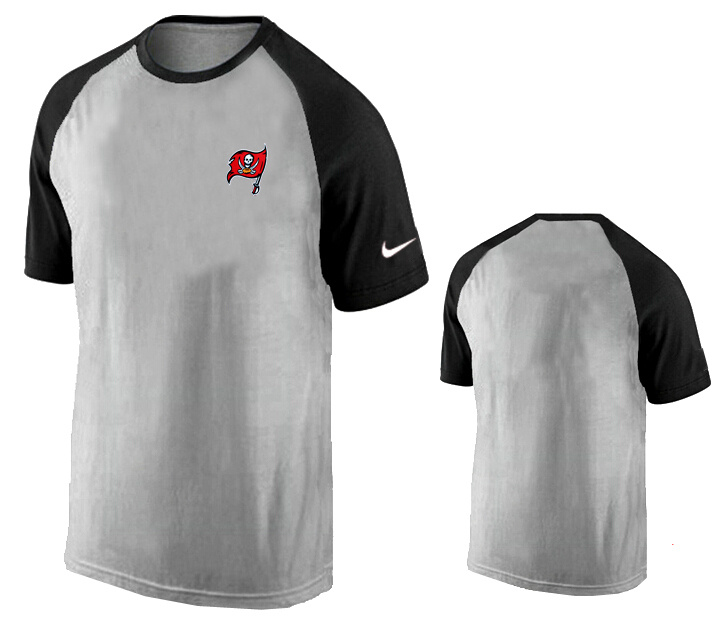 Nike Tampa Bay Buccaneers Ash Tri Big Play Raglan T Shirt Grey14