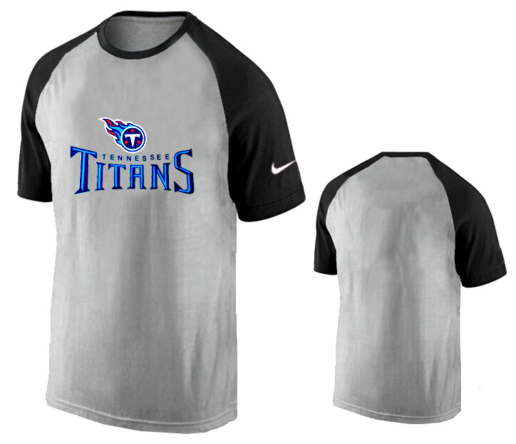 Nike Tennessee Titans Ash Tri Big Play Raglan T Shirt Grey9