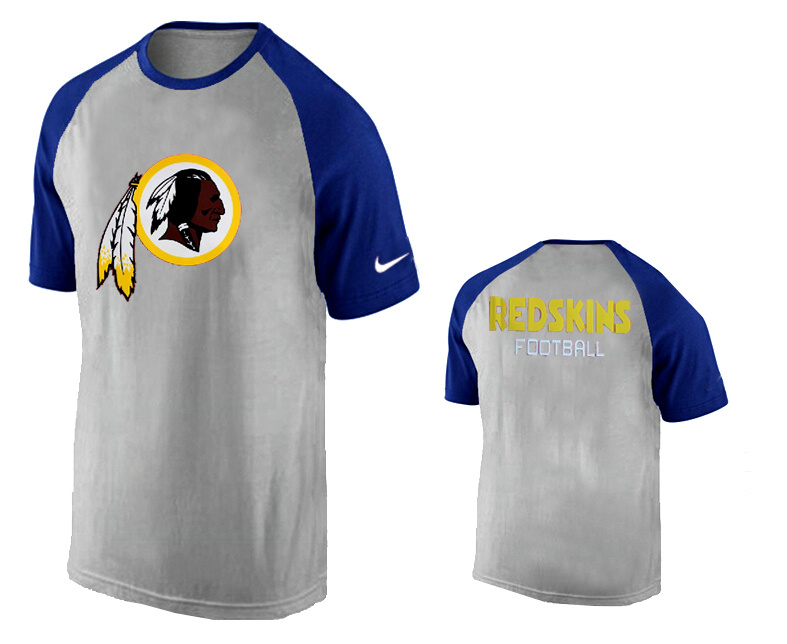 Nike Washington Redskins Ash Tri Big Play Raglan T Shirt Grey12 Nike Washington Redskins Ash Tri Big Play Raglan T Shirt Grey12