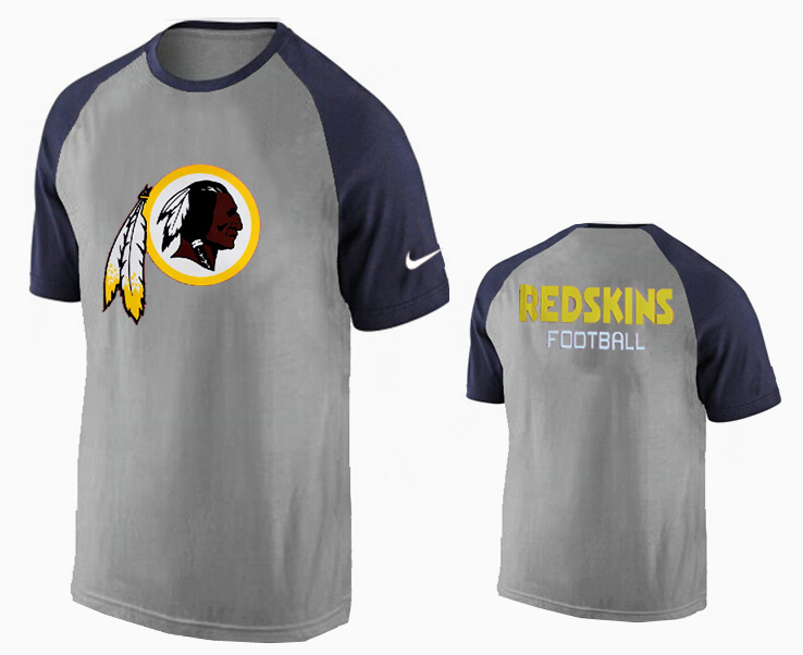 Nike Washington Redskins Ash Tri Big Play Raglan T Shirt Grey13 Nike Washington Redskins Ash Tri Big Play Raglan T Shirt Grey13
