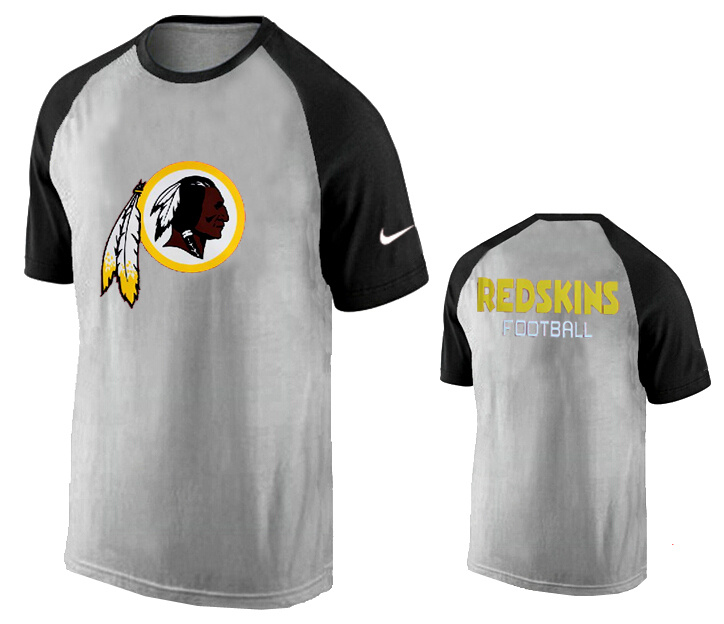 Nike Washington Redskins Ash Tri Big Play Raglan T Shirt Grey15 Nike Washington Redskins Ash Tri Big Play Raglan T Shirt Grey15