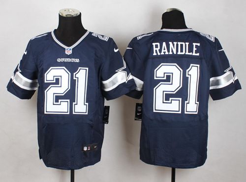 Nike Cowboys 21 Joseph Randle Blue Elite Jersey