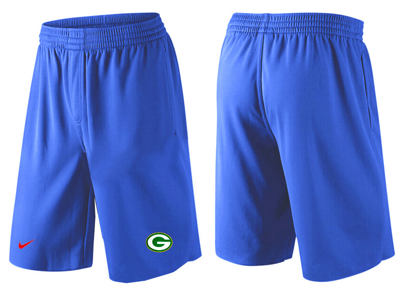 Nike NFL Packers Blue Shorts2
