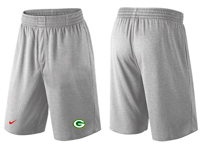 Nike NFL Packers Grey Shorts2