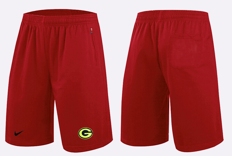 Nike NFL Packers Red Shorts3