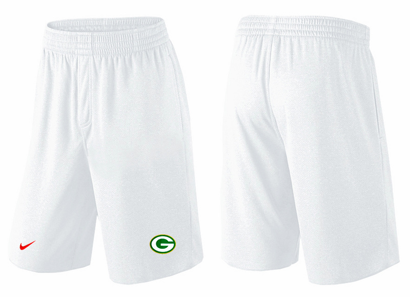Nike NFL Packers White Shorts3