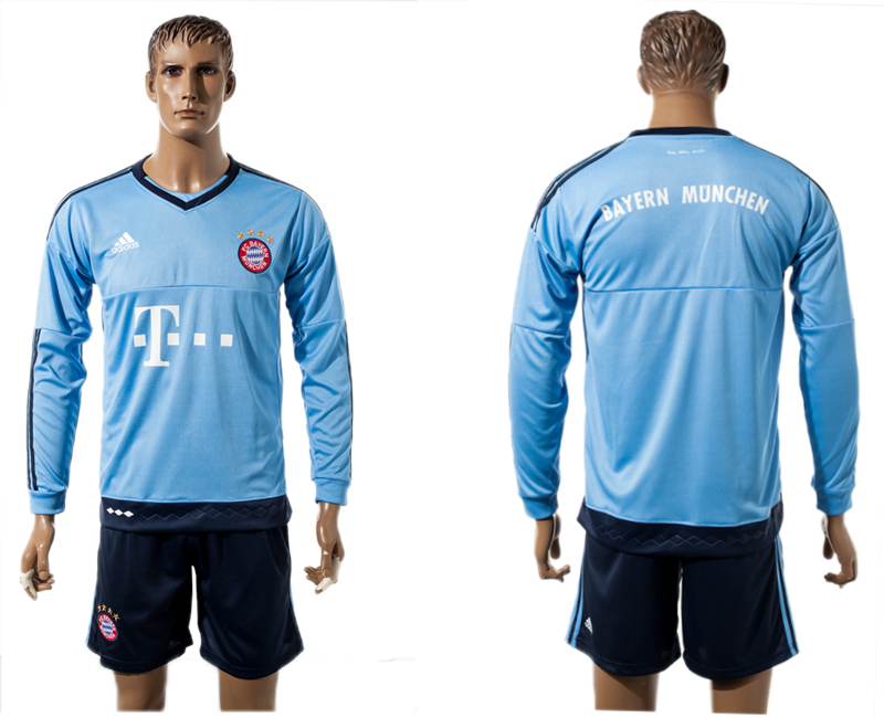2015-16 Bayern Munchen Goalkeeper Long Sleeve Jersey