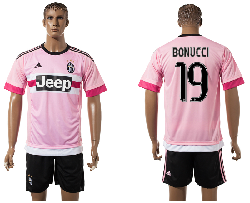 2015-16 Juventus 19 BONUCCI Away Jersey