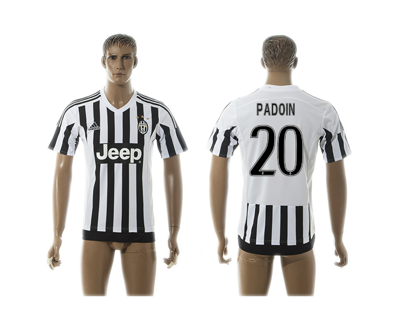 2015-16 Juventus 20 PADOIN Home Thailand Jersey