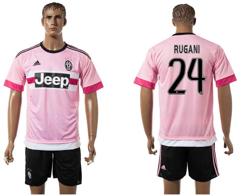 2015-16 Juventus 24 RUGANI Away Jersey
