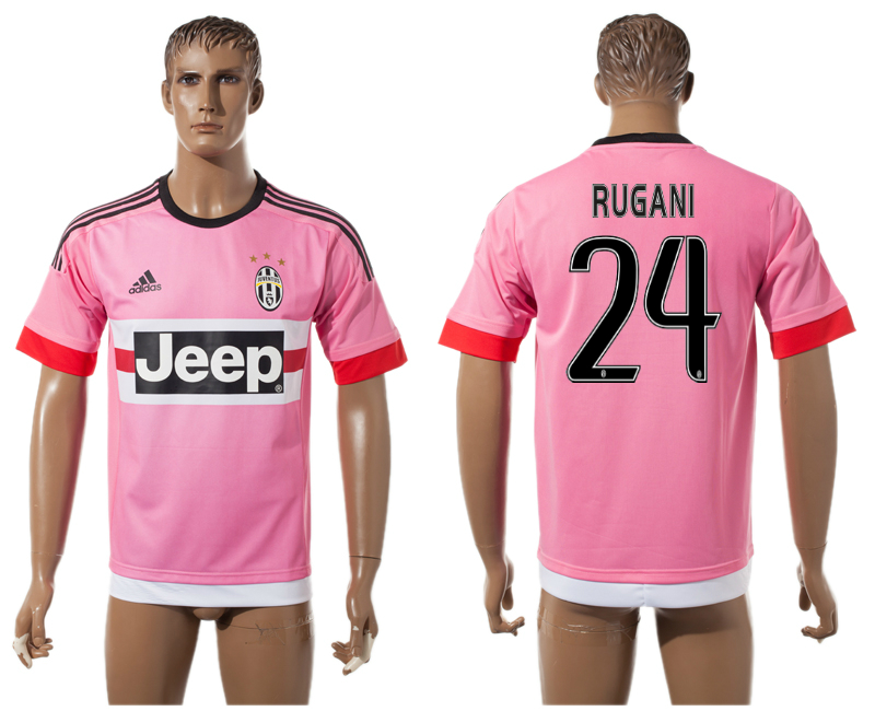 2015-16 Juventus 24 RUGANI Away Thailand Jersey