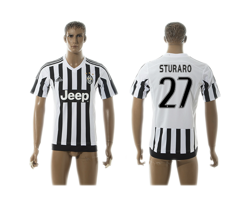 2015-16 Juventus 27 STURARO Home Thailand Jersey