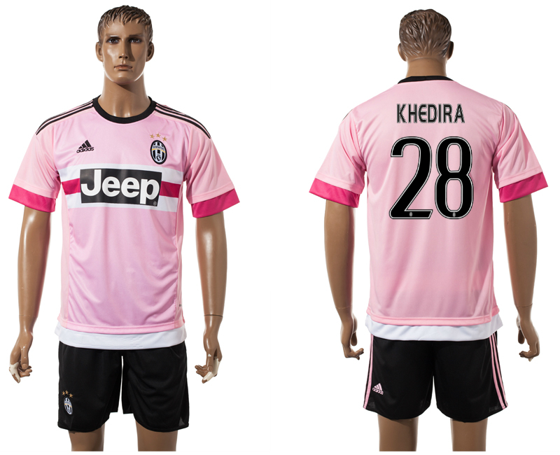 2015-16 Juventus 28 KHEDIRA Away Jersey