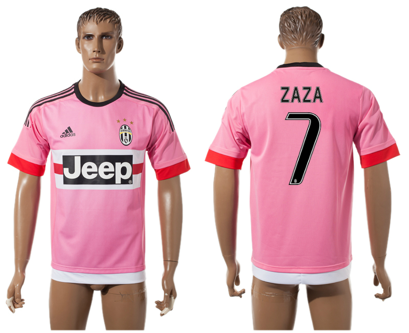 2015-16 Juventus 7 ZAZA Away Thailand Jersey 2015-16 Juventus 7 ZAZA Away Thailand Jersey