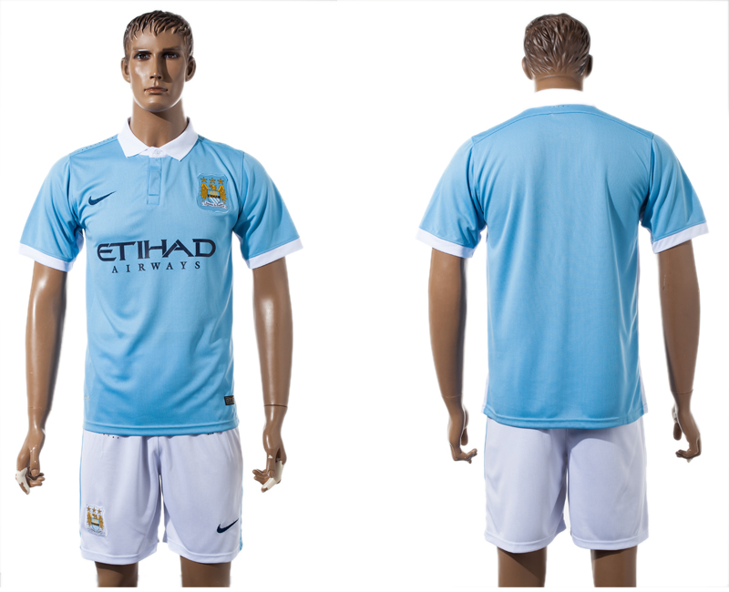 2015-16 Manchester City Home Jersey